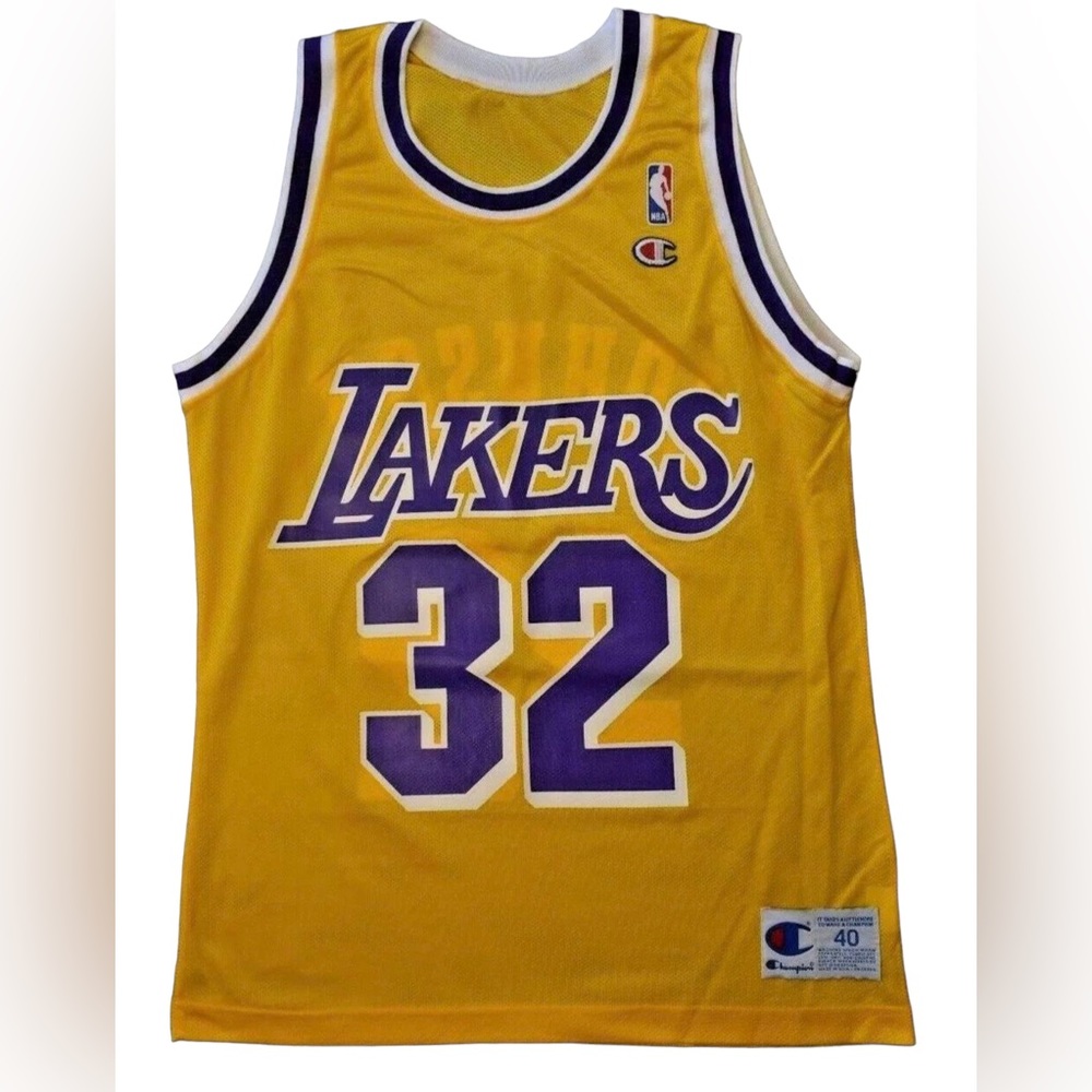 Vintage Magic Johnson Home Lakers Jersey #32 (Never worn)